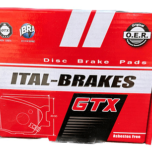 Kit Pastillas Freno Gtx Para Audi A6 2.0 Año 2004 2011