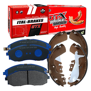 Pastillas Freno Delant + Balatas Tras Jac Refine 2009 2014