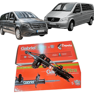 Par Amortiguadores Delanteros Mercedes Benz Vito W639 11/15
