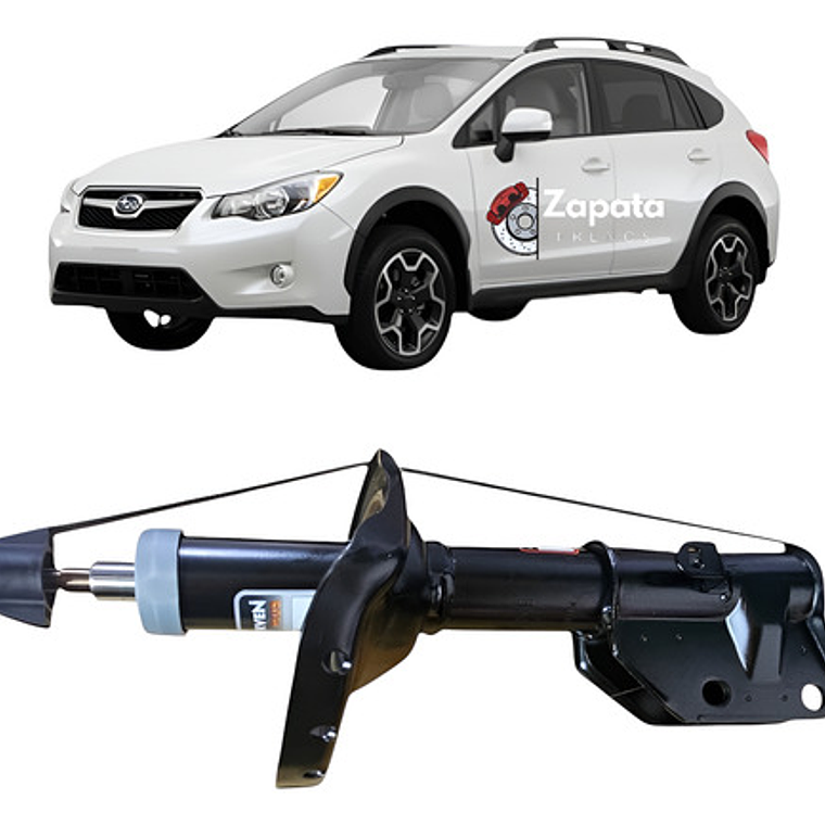 Par De Amortiguadores Delanteros Corven Subaru Xv 2012 2017 1