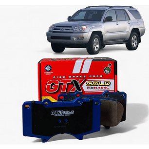 Kit Pastillas Freno Gtx Gold Para Toyota 4runner 2003 2024