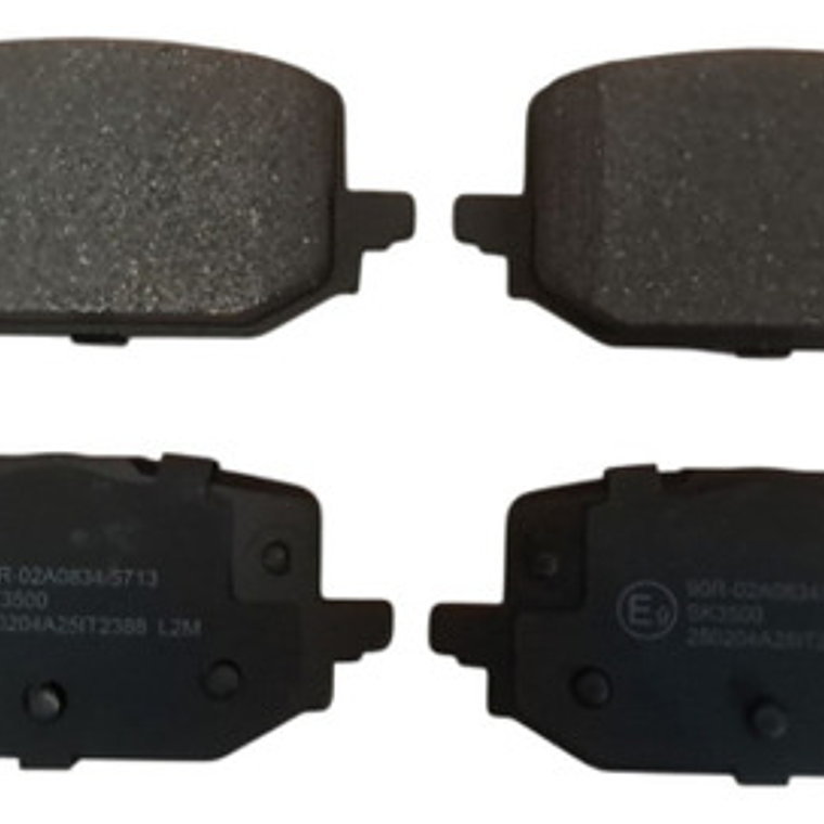 Pastillas De Frenos Traseras Nissan Qashqai 2021 + 3