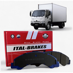 Pastillas Freno Delanteras Hino Xzu Marca Gtx