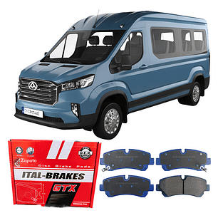 Pastillas Freno Traseras Maxus Deliver 9 Año 2020 +