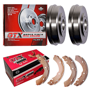 Tambores Freno + Balatas Para Mitsubishi L200 2006 2024