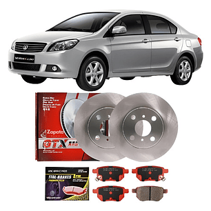 Discos Freno Y Pastillas Para Greatwall Voleex C30 2011 2021