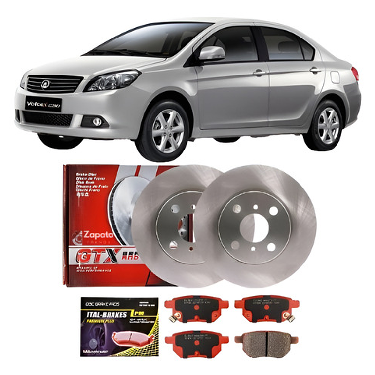 Discos Freno Y Pastillas Para Greatwall Voleex C30 2011 2021 1