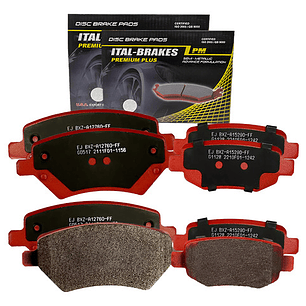 Pastillas De Frenos Delanteras + Tras Baic X35 1.5 2017 +