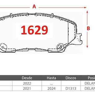 Pastillas De Frenos Delanteras Mazda Bt50 2022 2025