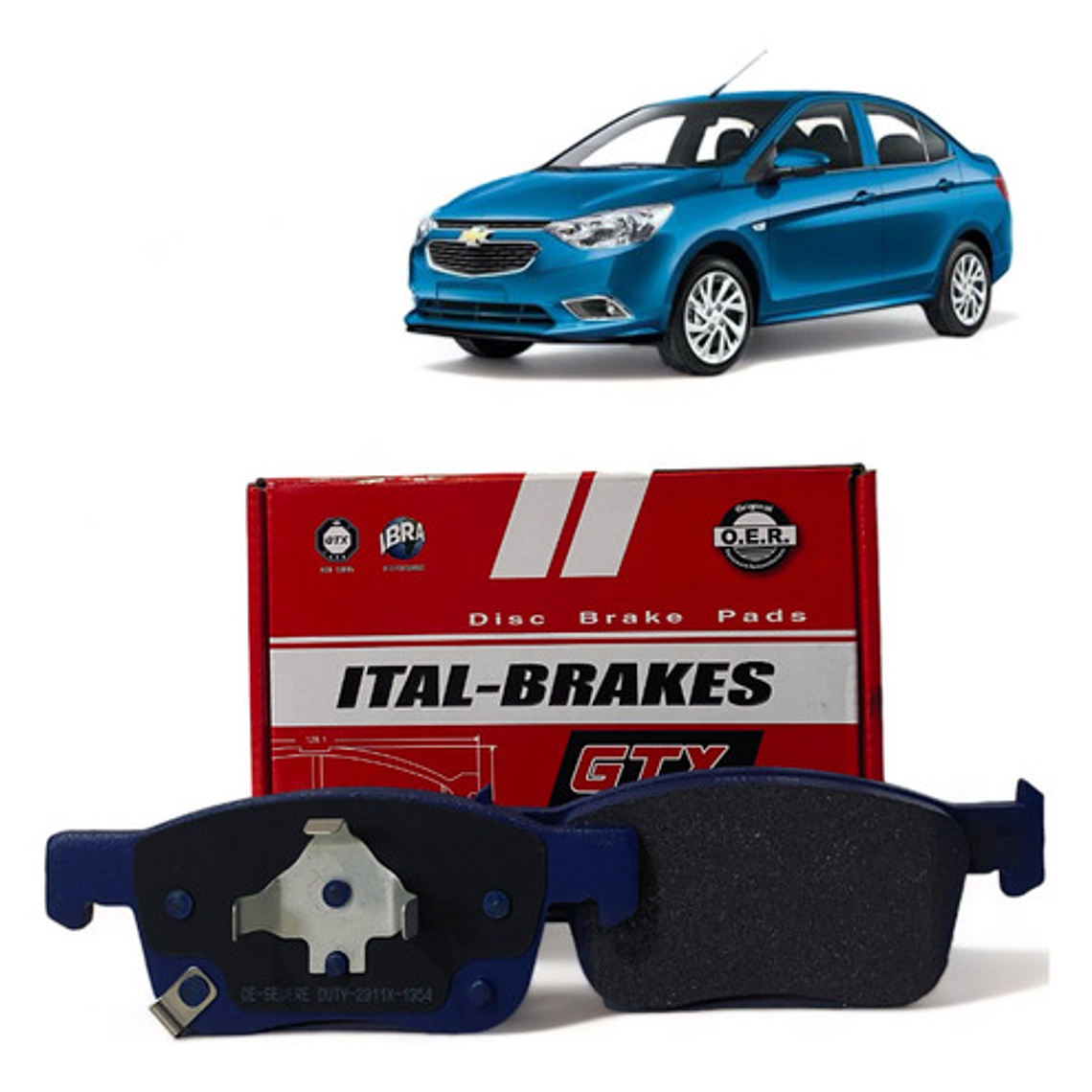 Discos Delanteros + Pastillas Chevrolet Sail 1.5 Año 2016+ 5