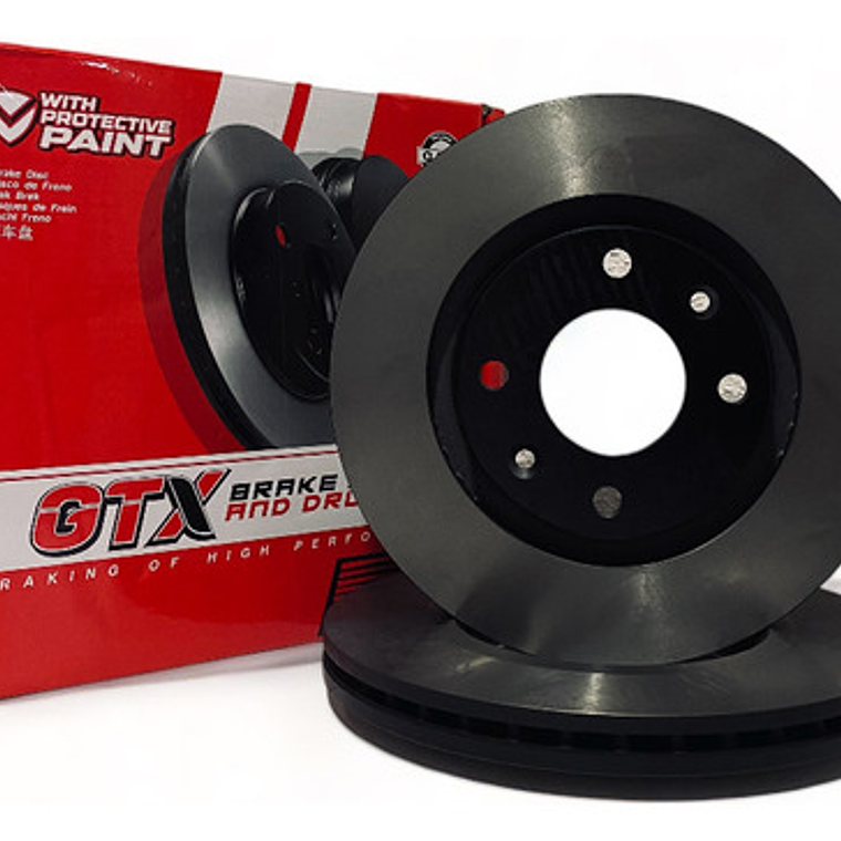 Discos Freno Con Pastillas Para Toyota Yaris 2006 2013 2