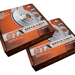 Tambores + Balatas De Freno Gtx Para Kia Rio 4 2012 +