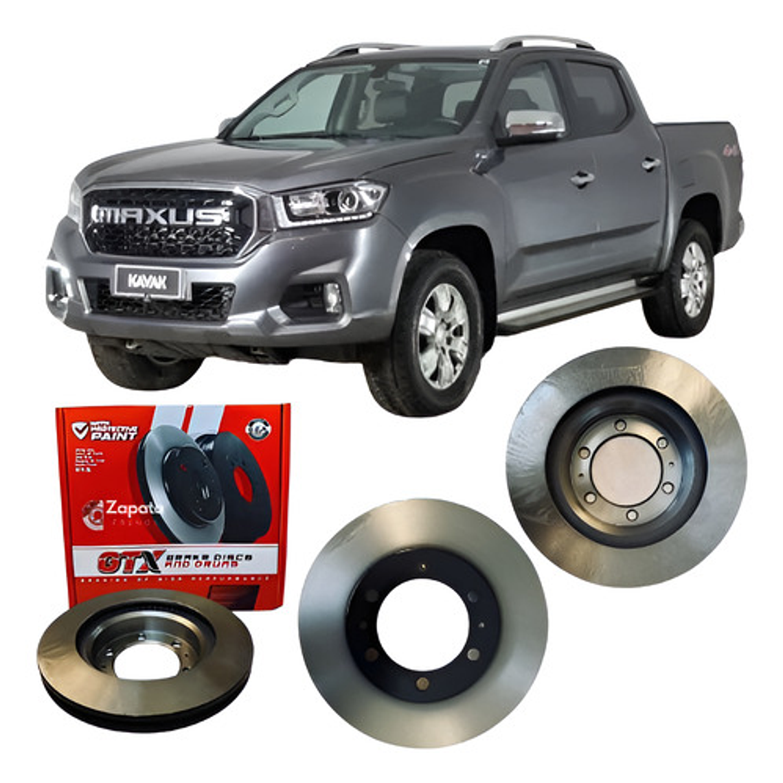 Discos De Freno Traseros Maxus T60 Año 2017+ 1