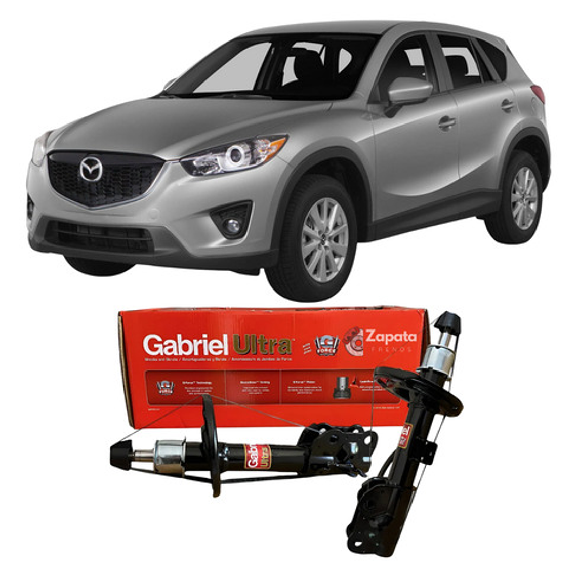 Par Amortiguadores Gabriel Delanteros Mazda Cx5 2012+ 1