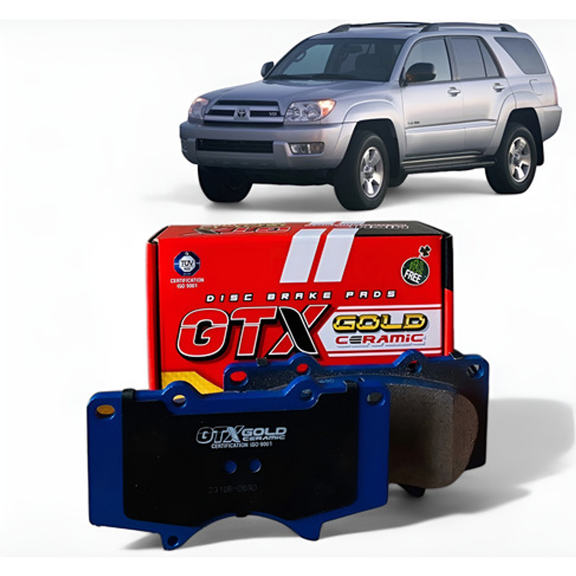 Pastillas Freno Delanteras Para 4 Runner 4 Y 5ta Gen (2003-) 1