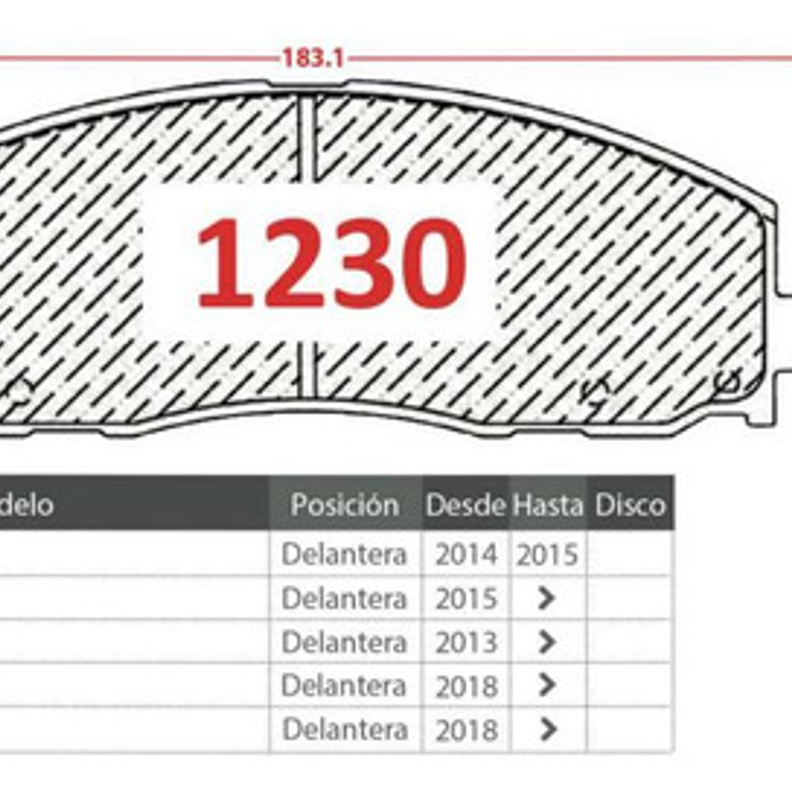 Pastillas Freno Delanteras Gtx Cerámica Dodge Journey 2013 + 2
