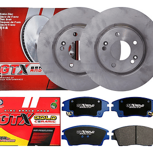 Discos Freno + Pastillas Delanteros Hyundai Tucson 2015 2020