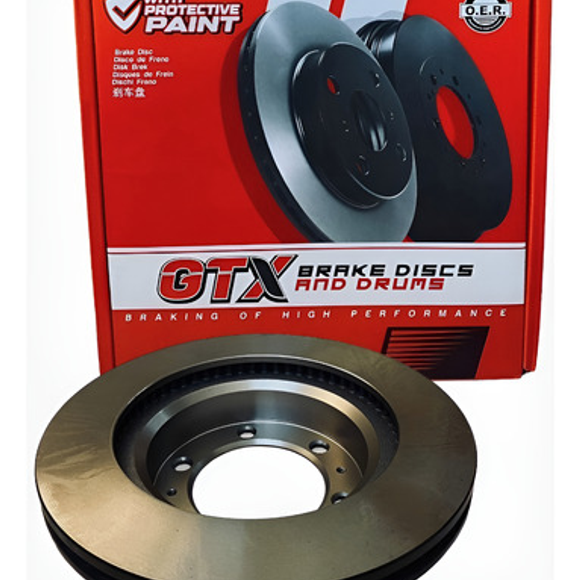 Par Disco Freno Delantero Gtx Para Great Wall Wingle 5 2012+ 1