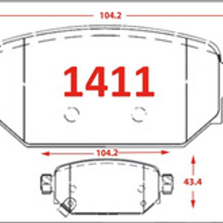 Pastillas Freno Delant+tras Mazda 3 Ceramicas 2015+ 3