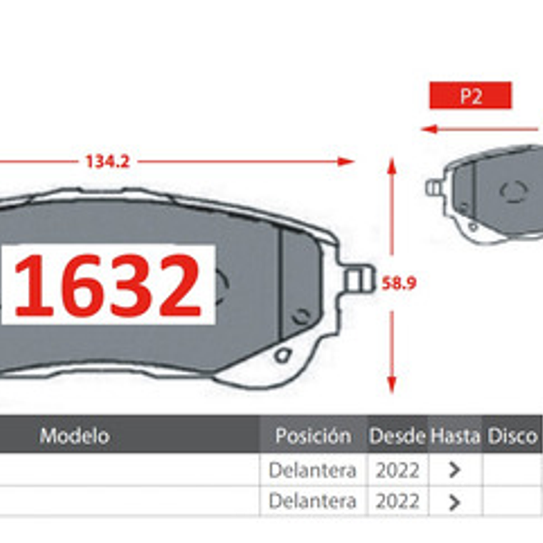 Pastillas Frenos Delanteras Cerámica - Toyota Corolla 2019 + 2