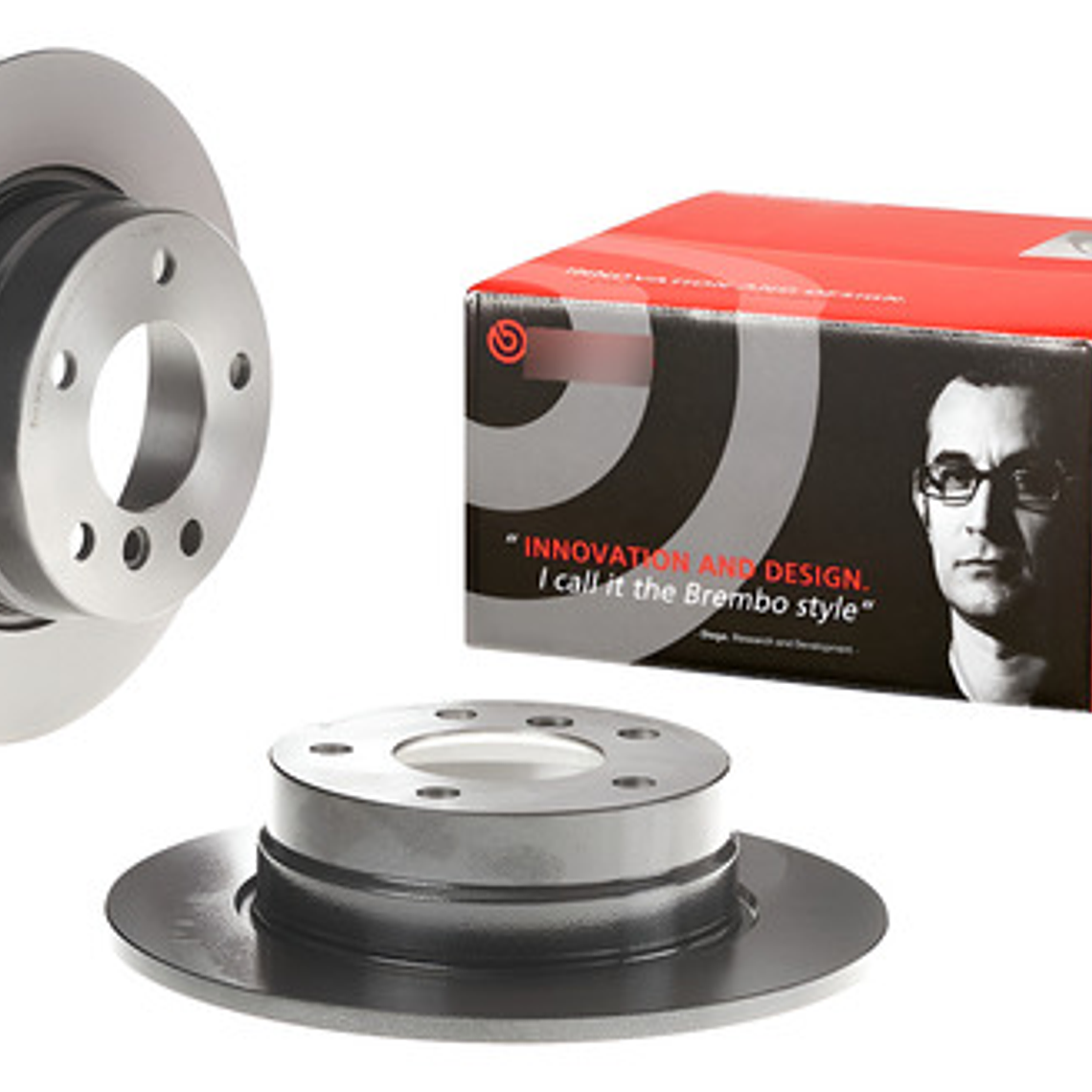 Discos De Freno Traseros Brembo Bmw 116i E87/e81 1