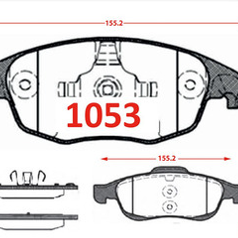 Discos Delanteros + Pastillas Freno Citroen Berlingo B9 5