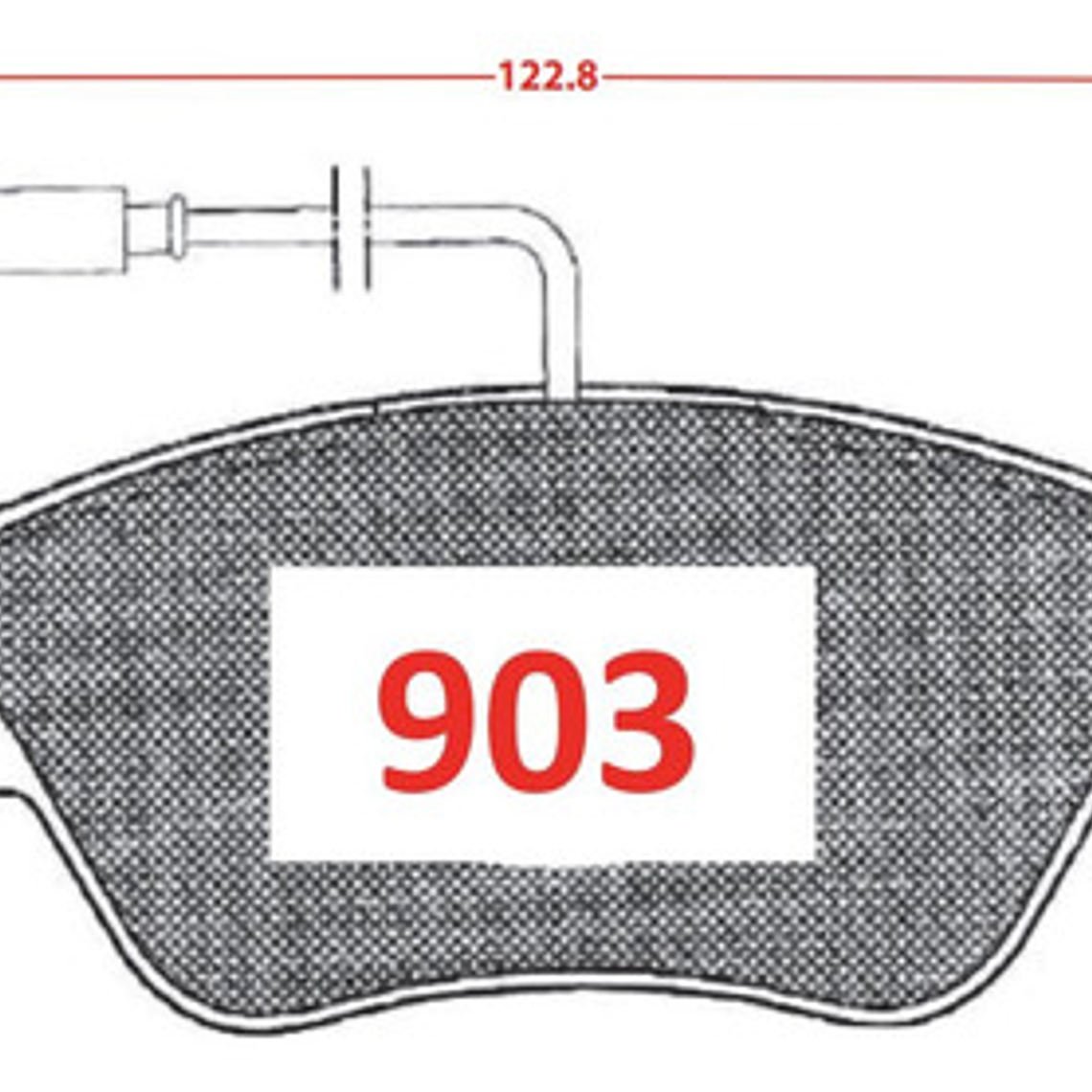 Pastillas De Frenos Delanteras Dodge Ram Van 700 City 2018+ 2