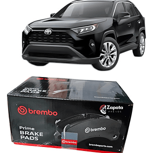 Pastillas De Freno Traseras Brembo - Toyota Rav 4 2018 +