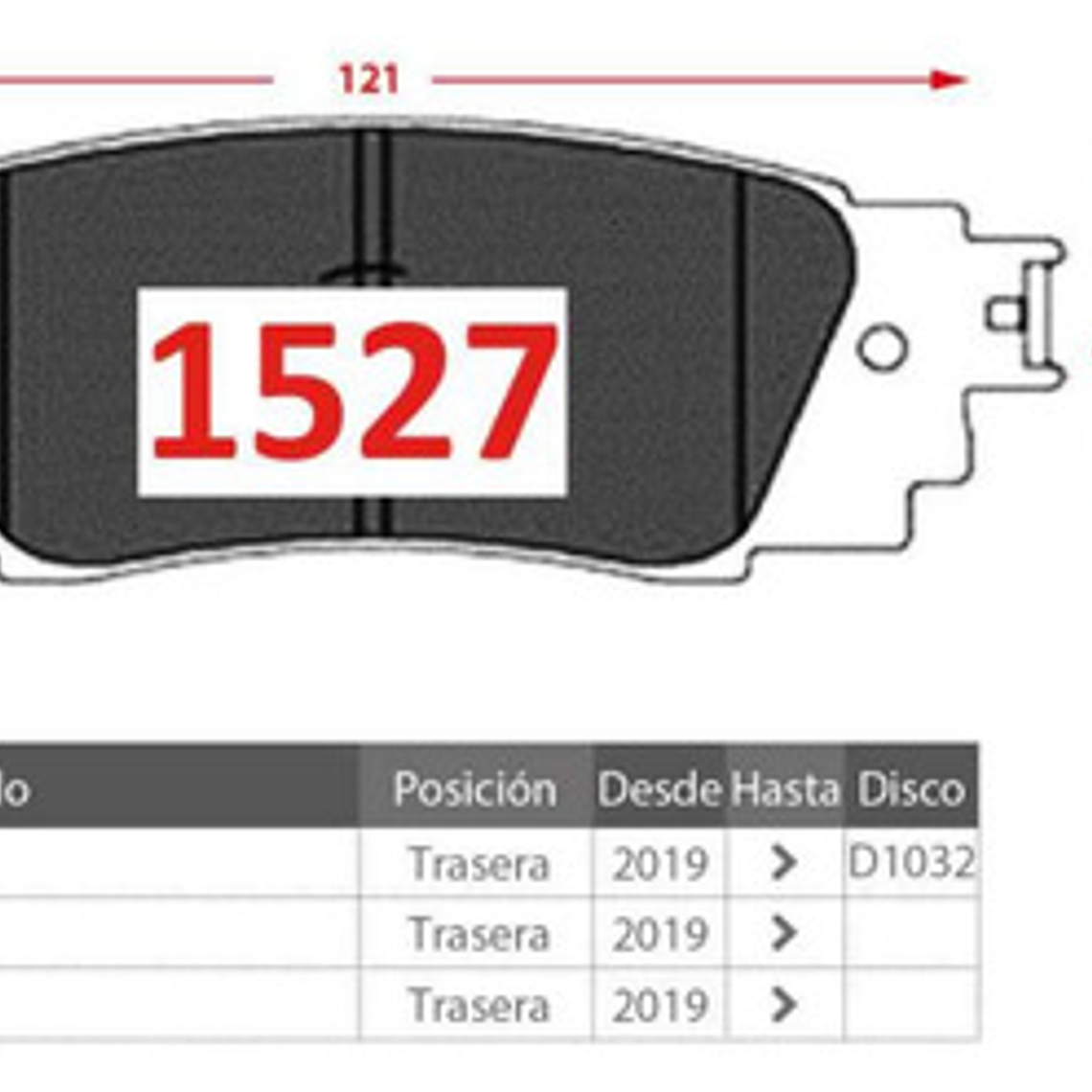 Pastillas De Freno Traseras Brembo - Toyota Rav 4 2018 + 3
