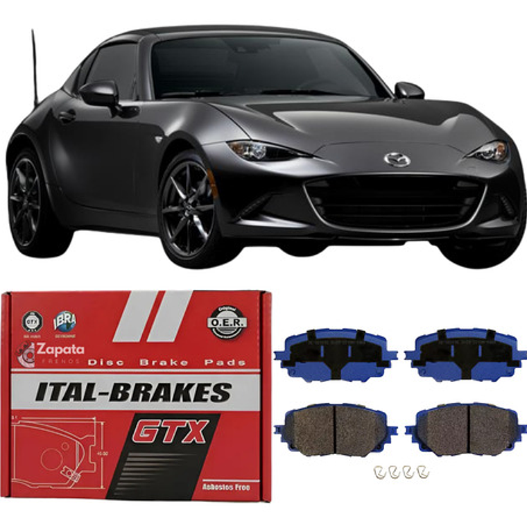 Pastillas De Frenos Delanteras Mazda Mx-5 2.0 2015-2020 1
