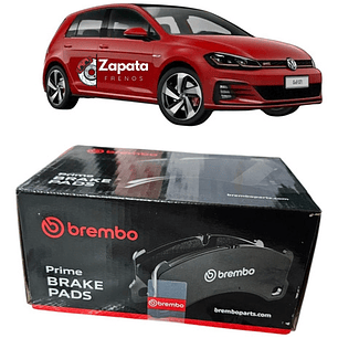 Pastillas Freno Traseras Brembo Para Vw Golf Mk7
