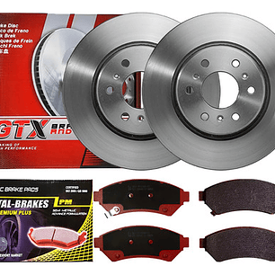 Discos Freno Con Pastillas Para Chevrolet Uplander 2005 2010