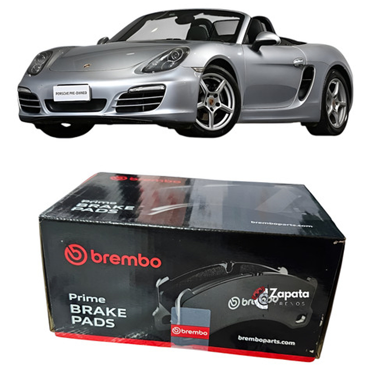 Pastillas Freno Traseras Brembo Porsche Boxster 2012 + 1