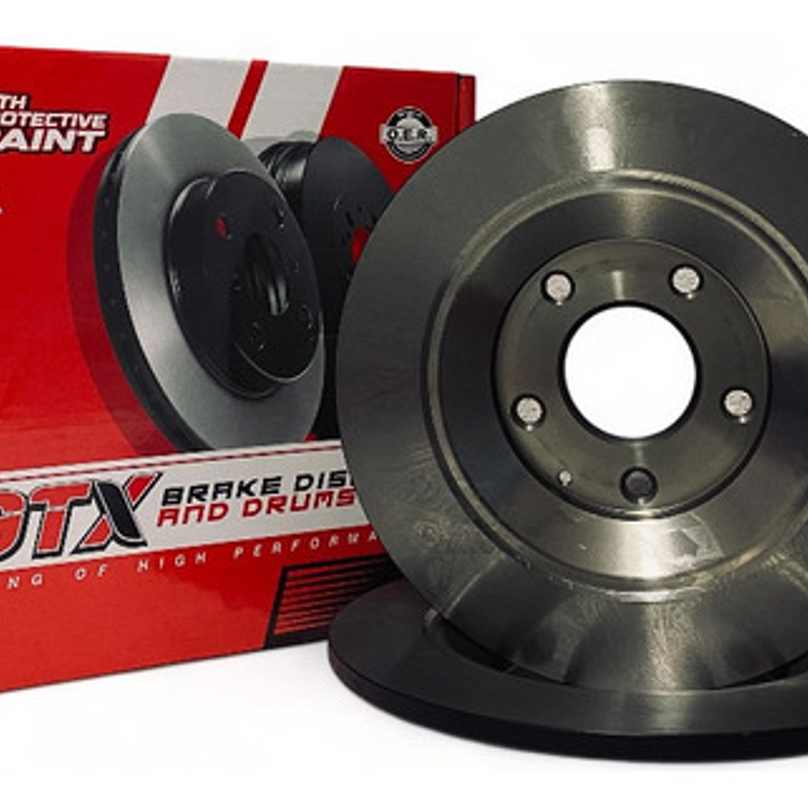 Discos Freno Traseros + Pastillas Gtx - Mazda 3 2014 A 2017 2