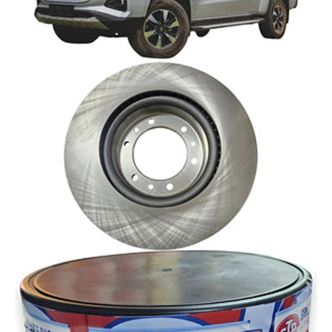 Discos Freno Delanteros (par) Para Changan Hunter 1