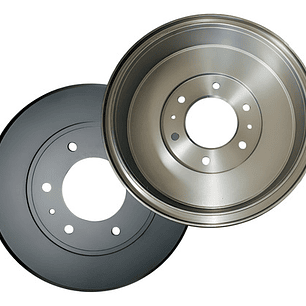 Tambores Freno Gtx (par) Para Nissan Np300 Año 2015 +