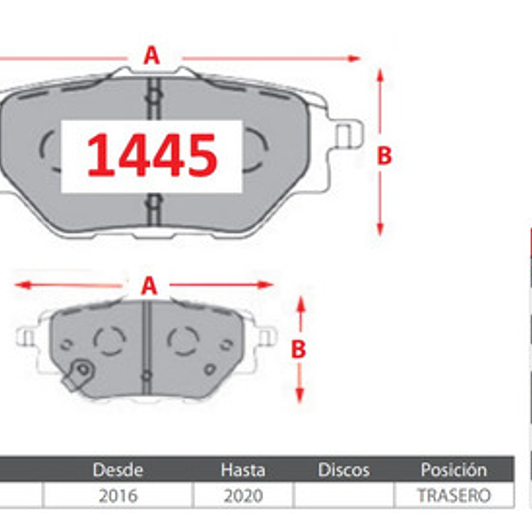 Pastillas Freno Delanteras + Tras Cerámica Mg Hs Año 2020 + 3