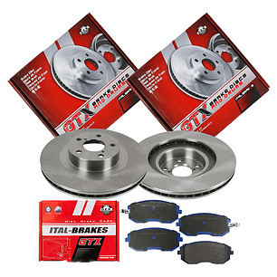 Discos Freno Delanteros + Pastilla Subaru Forester 2002 2018