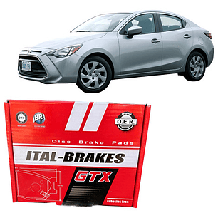 Pastillas De Frenos Delanteras Toyota Yaris 1.5 2014-2019