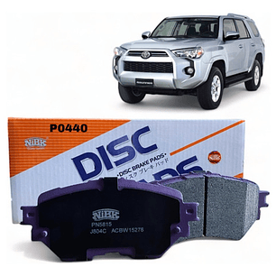 Pastillas Freno Traseras Nibk Toyota 4 Runner Año 2003-