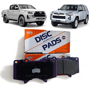 Pastillas Freno Delanteras Nibk Toyota 4 Runner Año 2003-