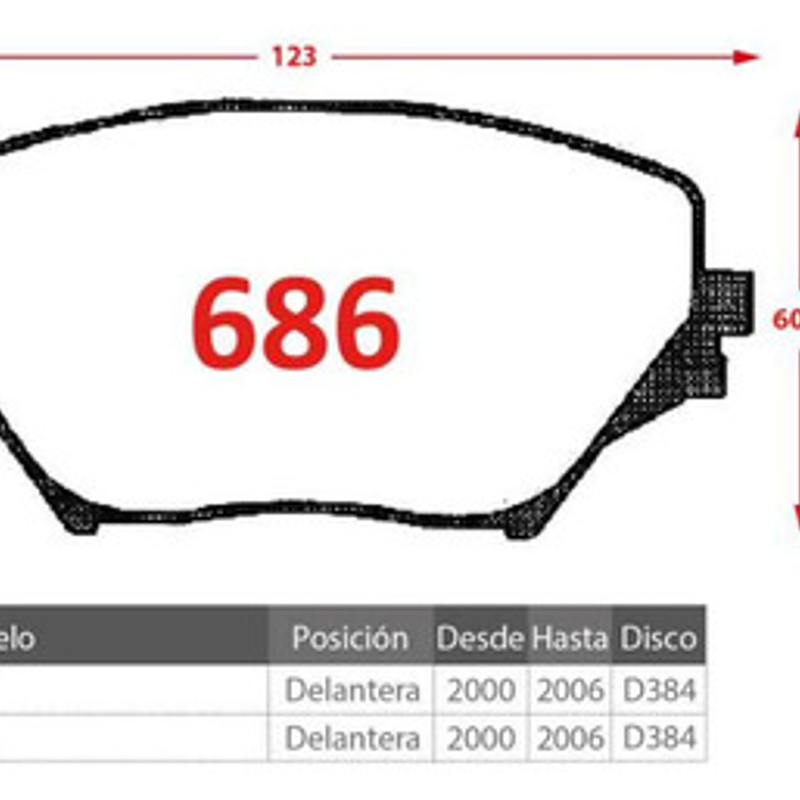Discos Freno Delanteros + Pastillas Toyota Rav 4 Advantage 6