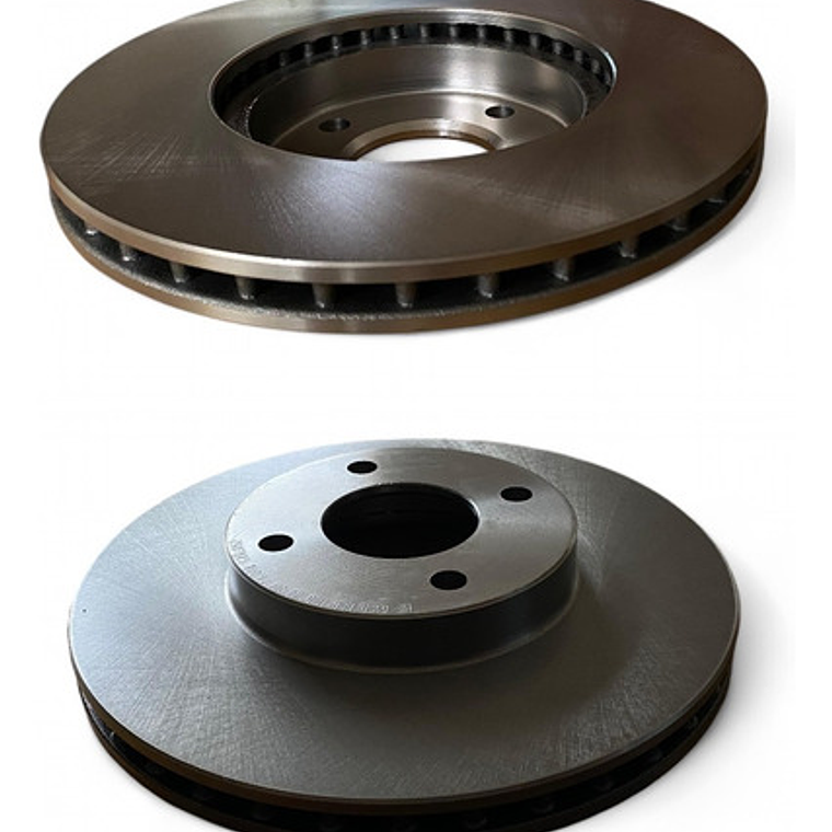 Par Discos Freno Delanteros Para Nissan Kicks 2017+ 2