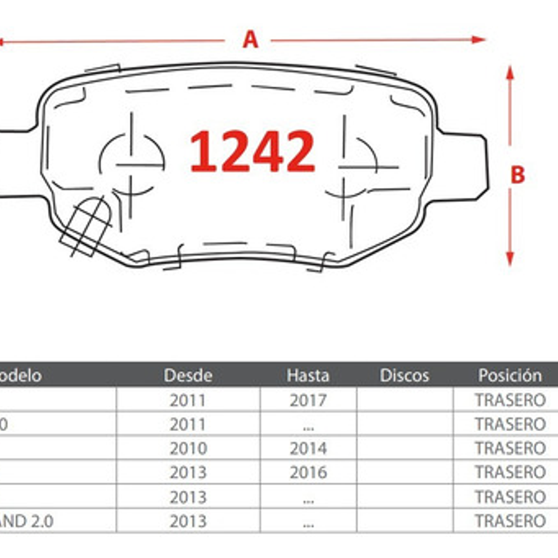 Pastillas De Frenos Del Y Tras Chery Beat 2012-2017 2