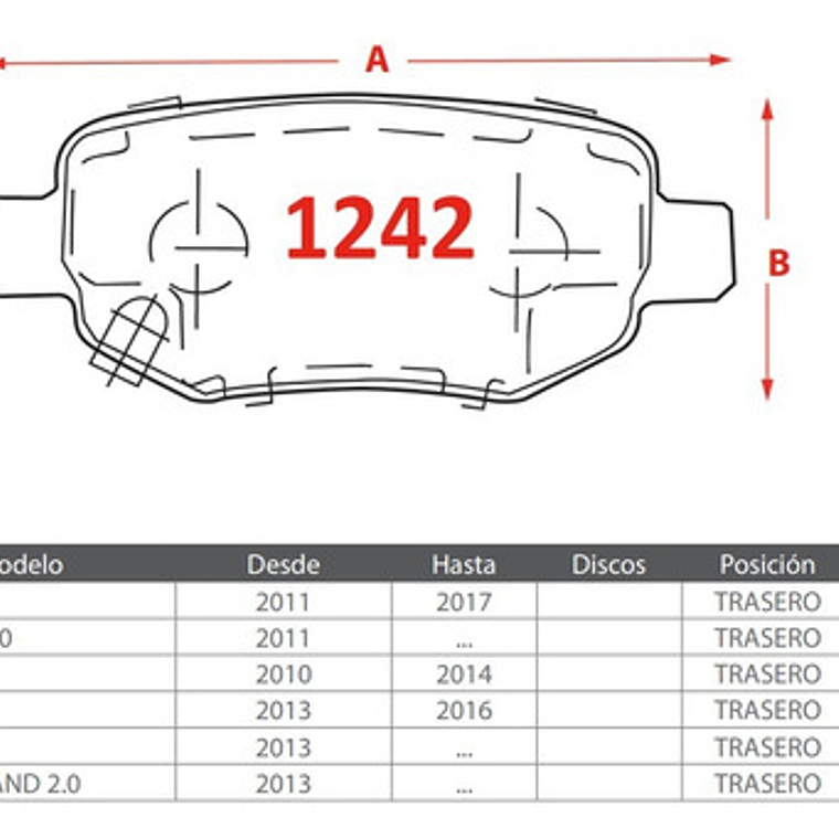 Pastillas De Frenos Del Y Tras Chery Beat 2012-2017 2