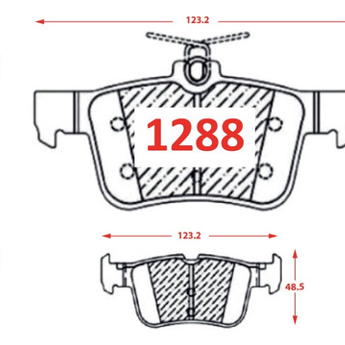 Pastillas De Frenos Traseras Cerámica Ford Bronco 1.5 2022 + 4