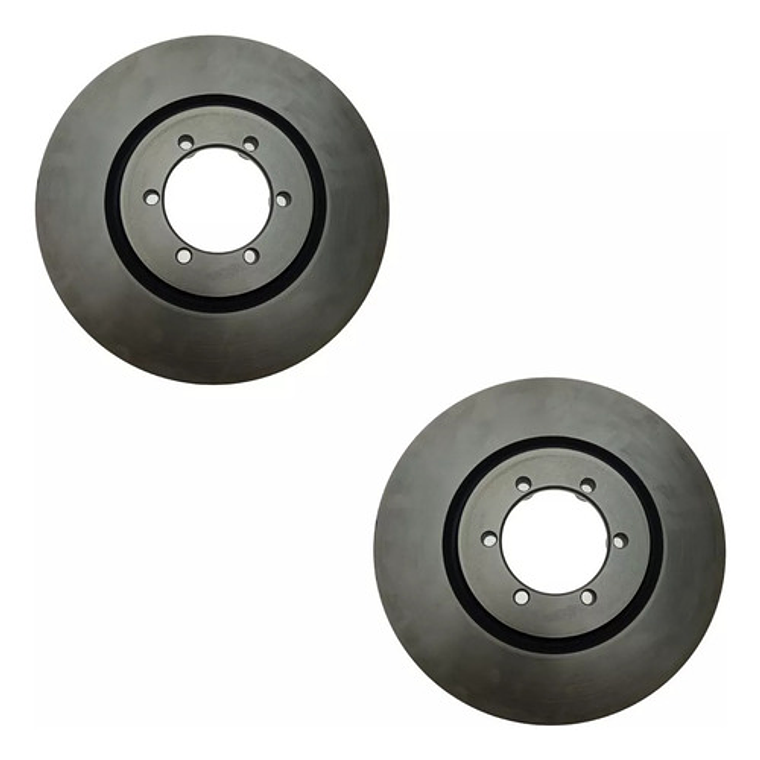 Par Discos De Freno Delanteros Carbono Ford F150 2009 + 3