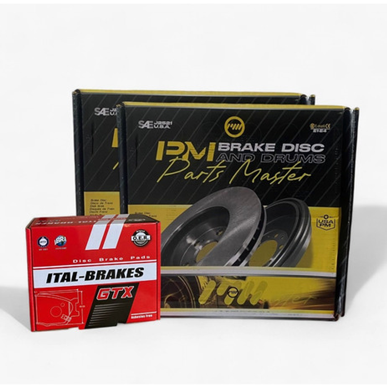 Discos Y Pastillas Delanteras Para Mahindra Scorpio / Pickup 1