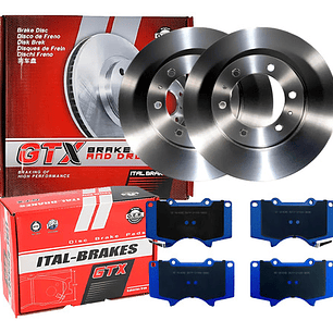 Discos Freno Delantero + Pastilla Toyota 4 Runner 2003-2010