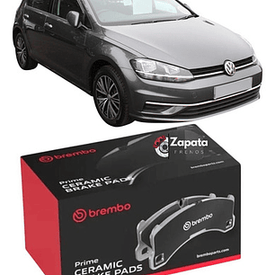 Pastillas Freno Delanteras Brembo Volkswagen Golf 2013 +